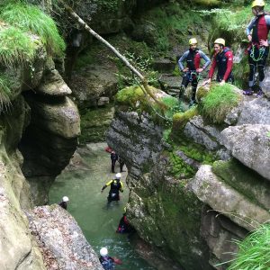 descente canyoning